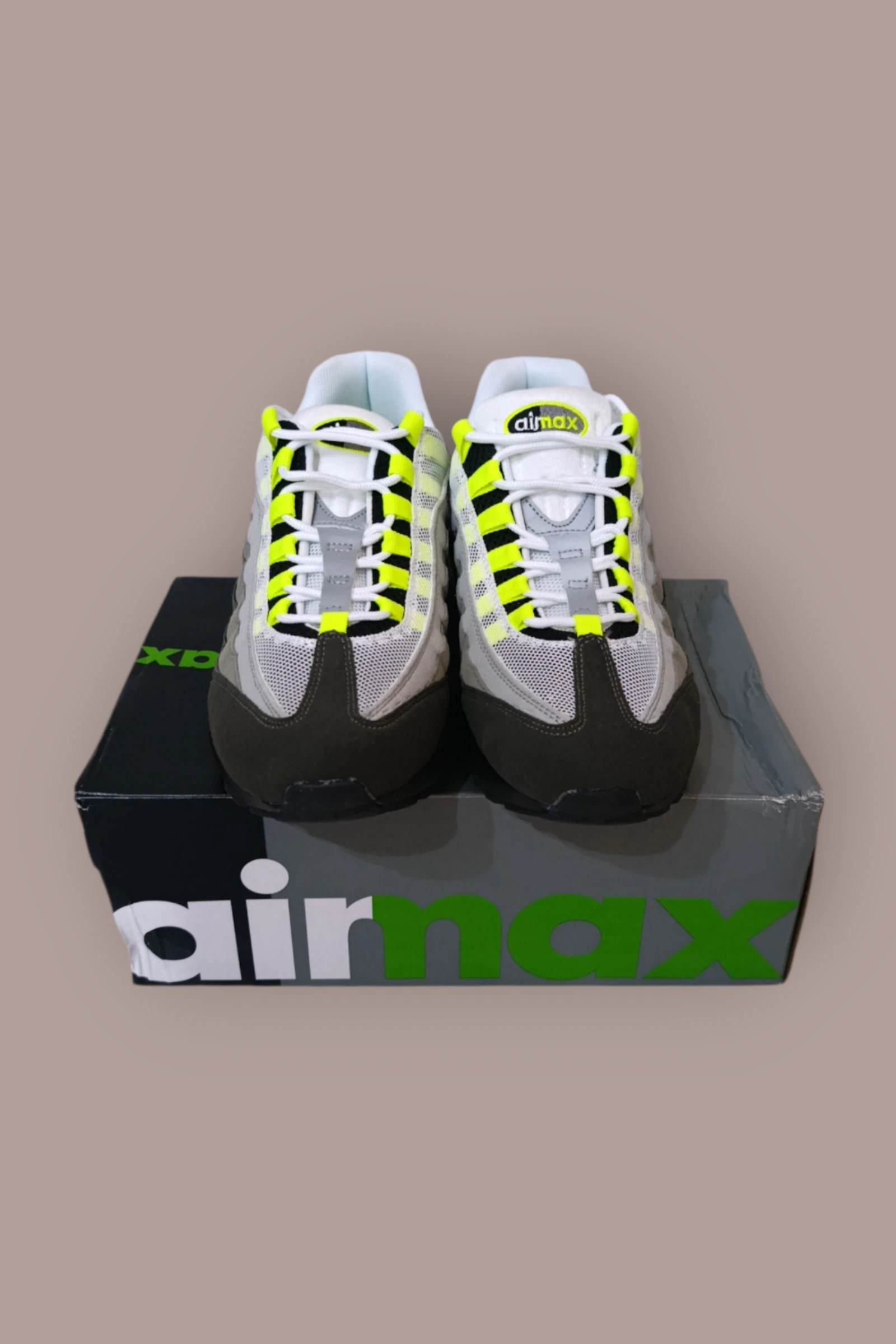 | Tênis Air Max 95 Masculino | Cor Amarelo Neón | Tênis Nicho | Original | Tamanho 43 | – photo 3